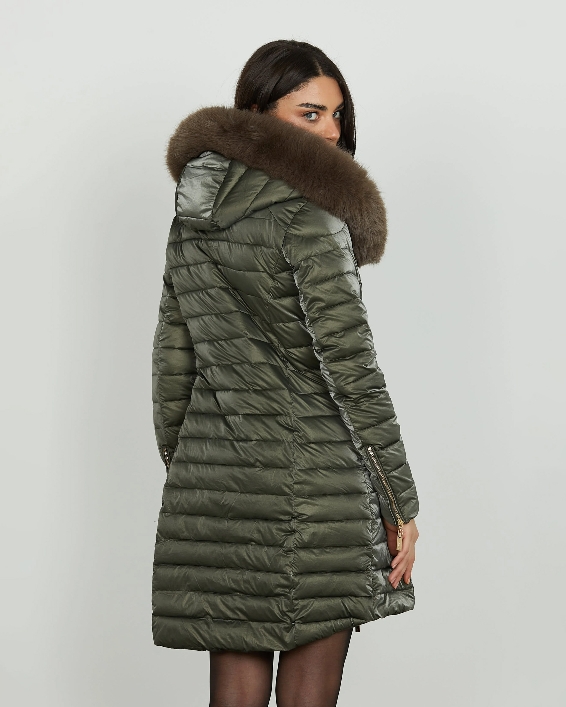 Giacca lunga Puffer Relish