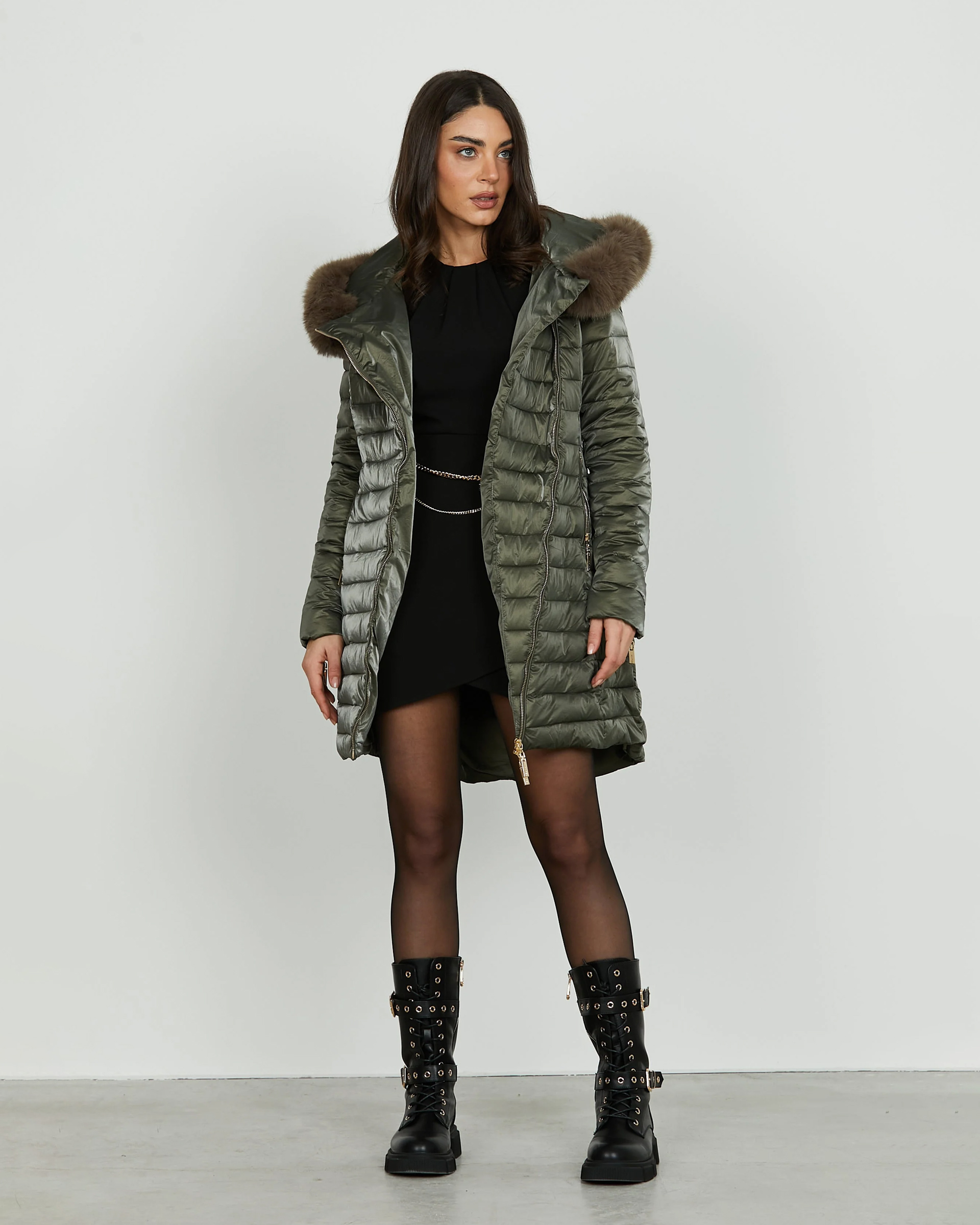 Giacca lunga Puffer Relish