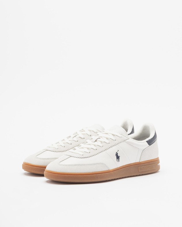 Witte sportschoenen Polo Ralph Lauren