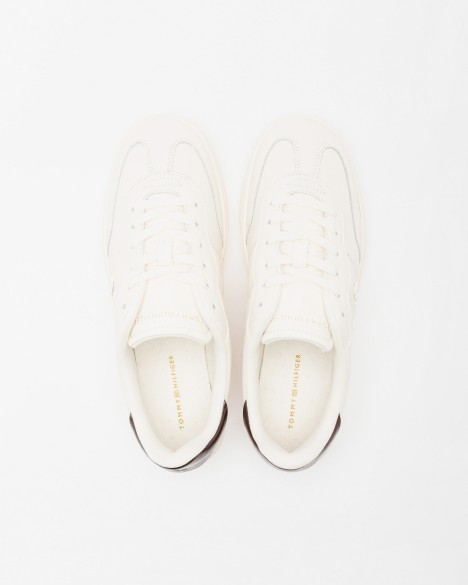 Baskettes blanches Tommy Hilfiger Baskettes blanches Tommy Hilfiger