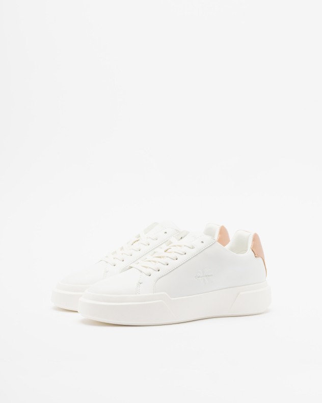 Witte sportschoenen Calvin Klein Jeans