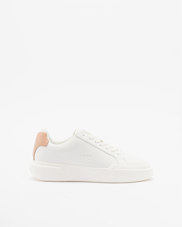 Witte sportschoenen Calvin Klein Jeans