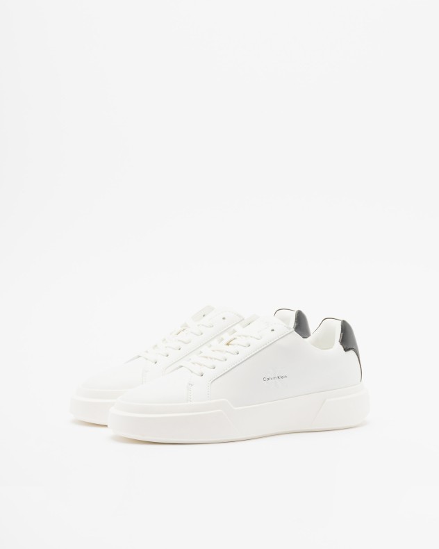 Witte sportschoenen Calvin Klein Jeans