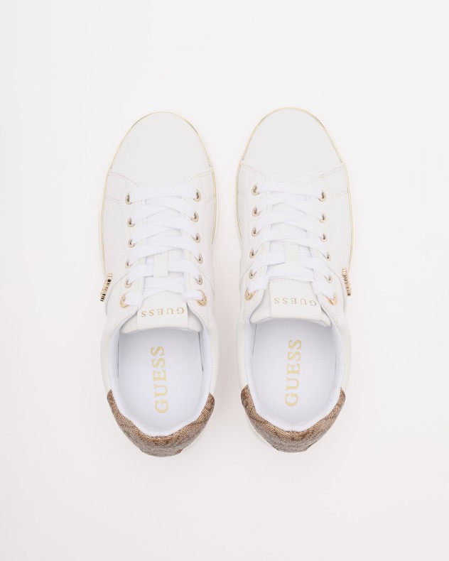 Weiße Sneakers Guess