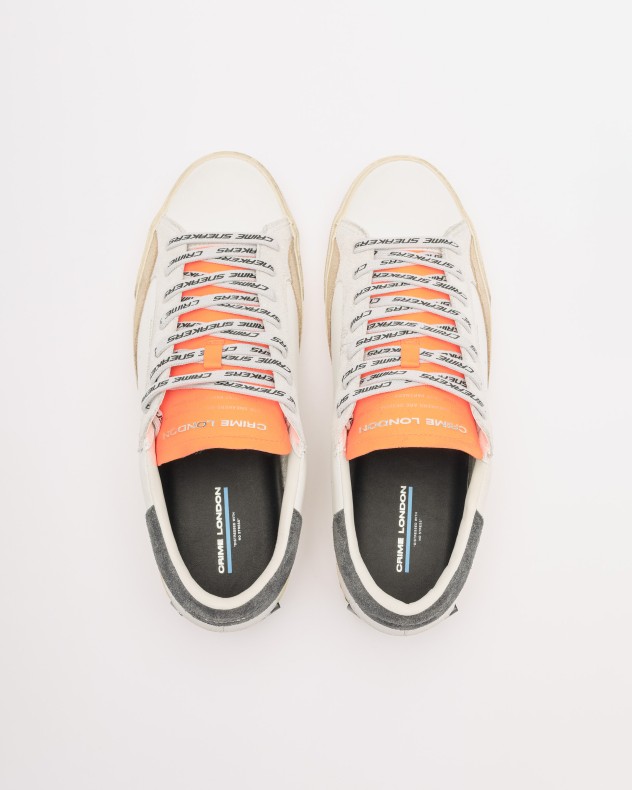 Witte sportschoenen Crime London