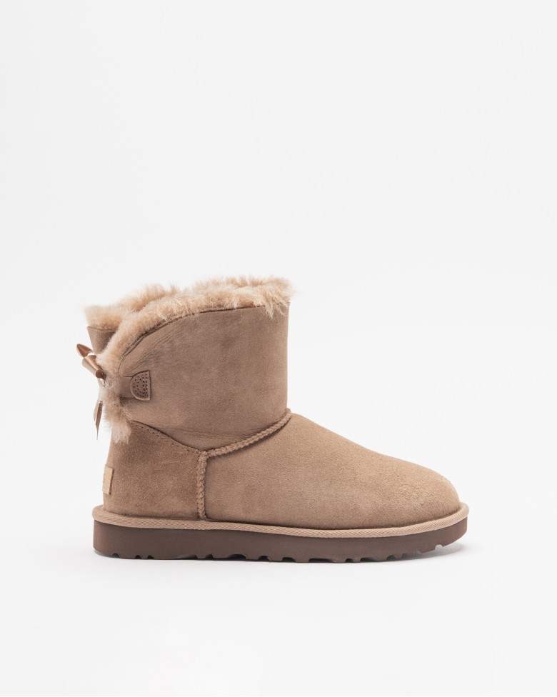 Stivali Ugg Mini Bailey Bow II Beige 6-1016501I-41 PROF