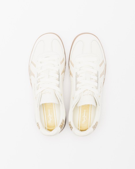 Witte sportschoenen Pepe Jeans London Witte sportschoenen Pepe Jeans London