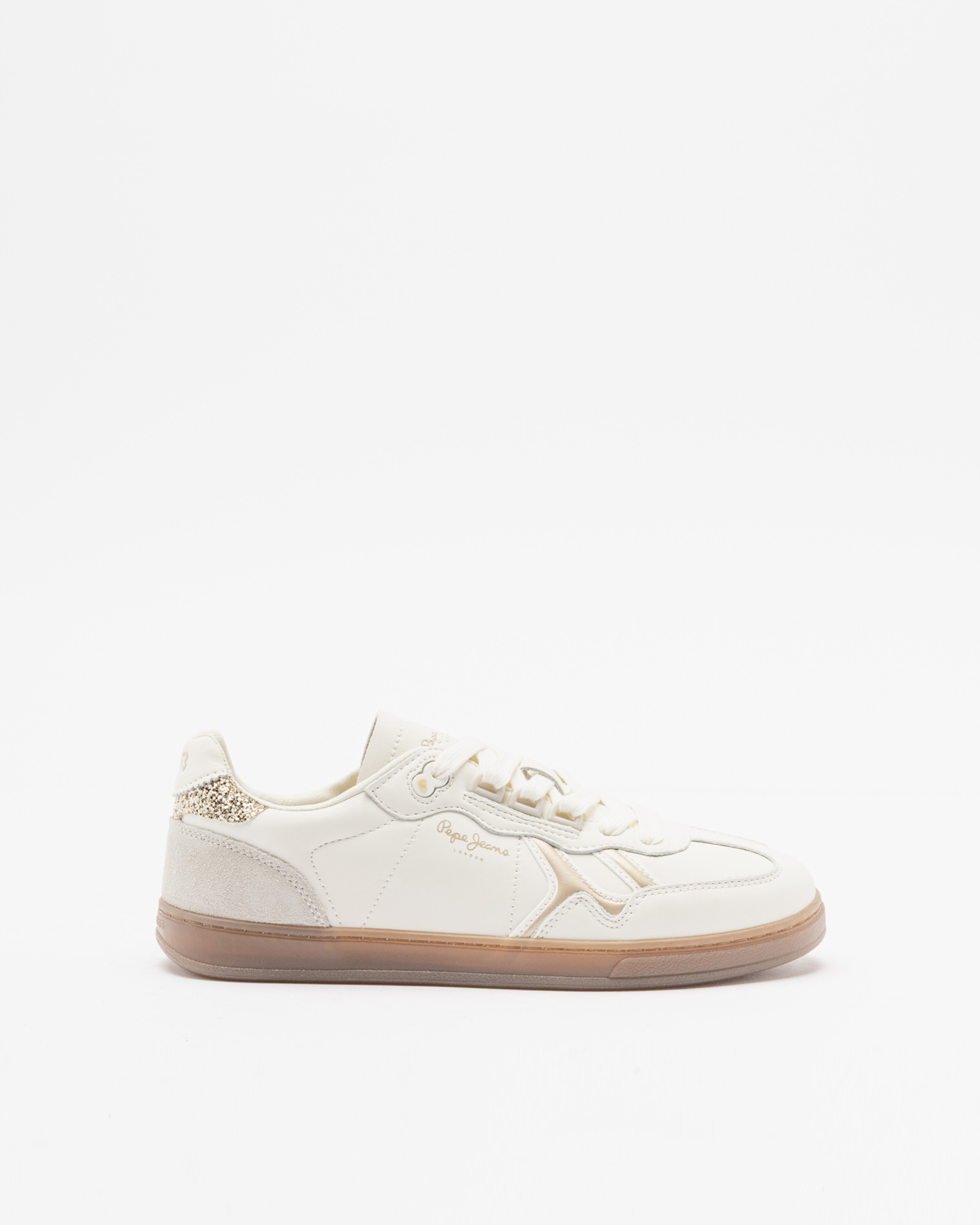 Witte sportschoenen Pepe Jeans London