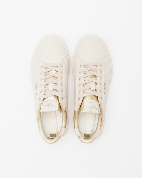 Witte sportschoenen Pepe Jeans London Witte sportschoenen Pepe Jeans London
