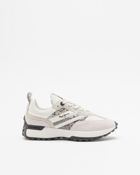 Witte sportschoenen Pepe Jeans London