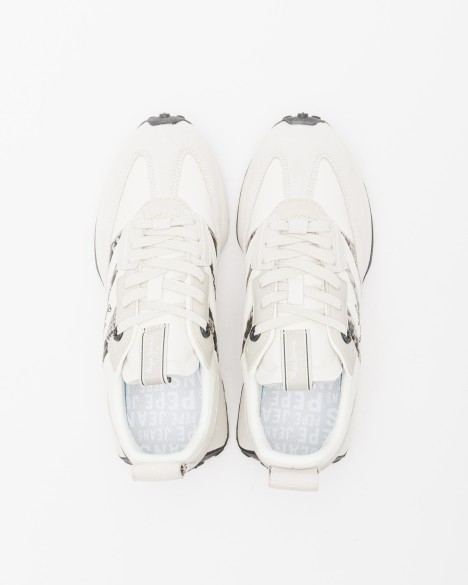 Witte sportschoenen Pepe Jeans London Witte sportschoenen Pepe Jeans London