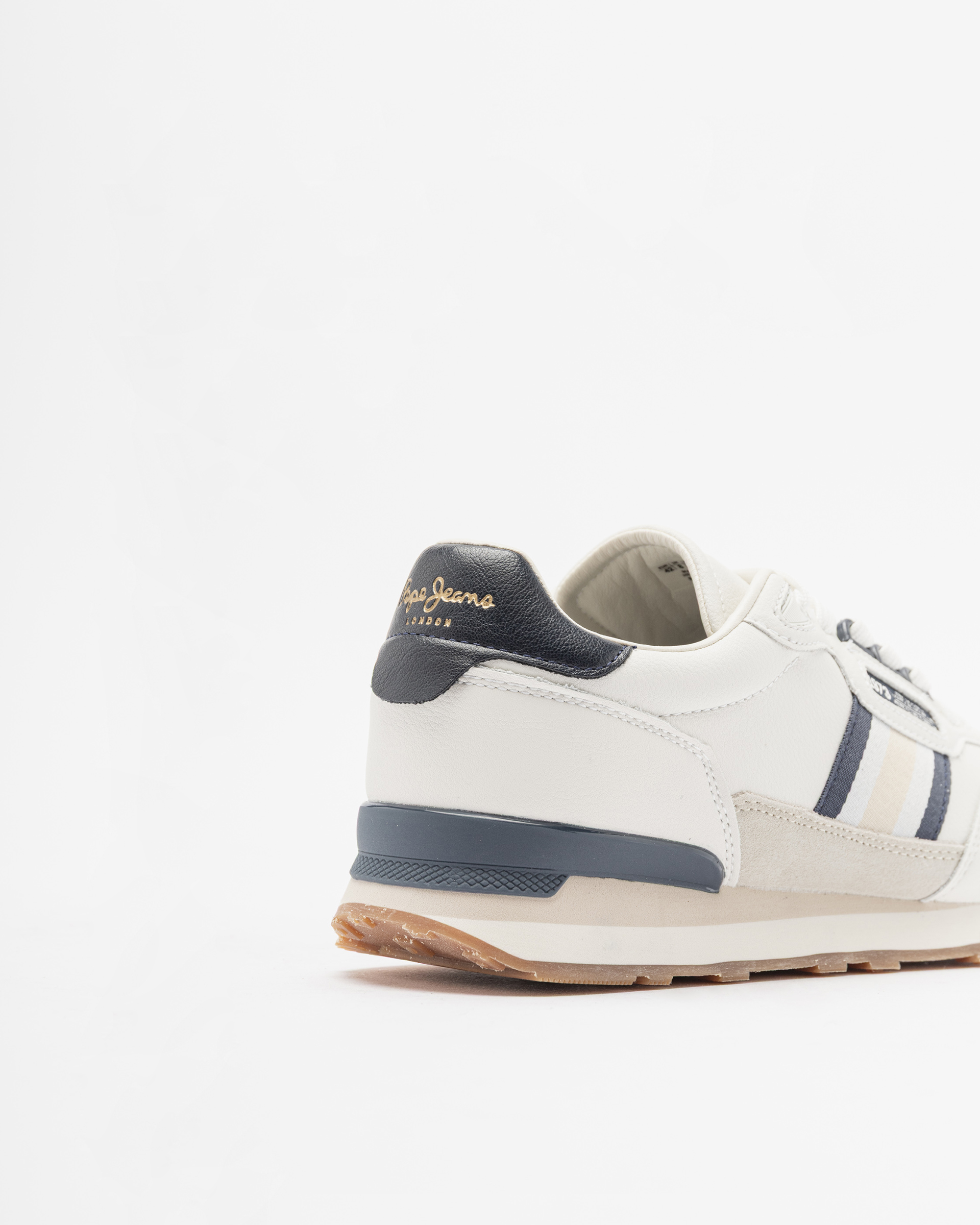 Baskettes blanches Pepe Jeans London