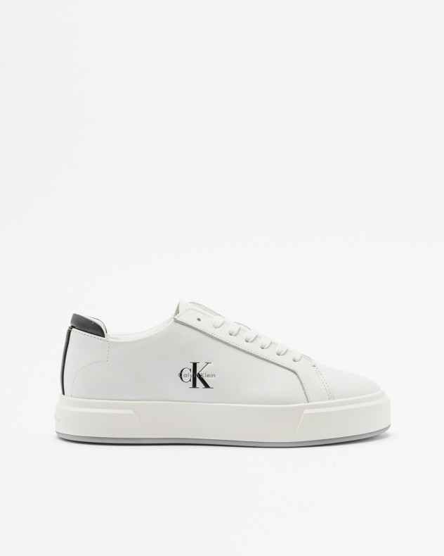Weie Sneakers Calvin Klein