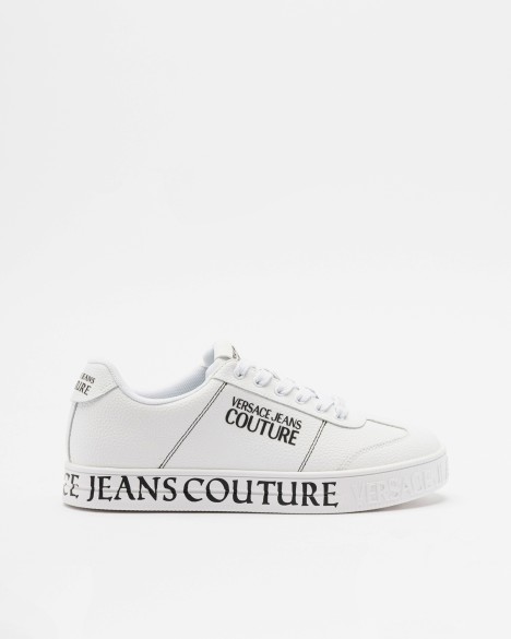 Sapatilhas brancas Versace Jeans Couture