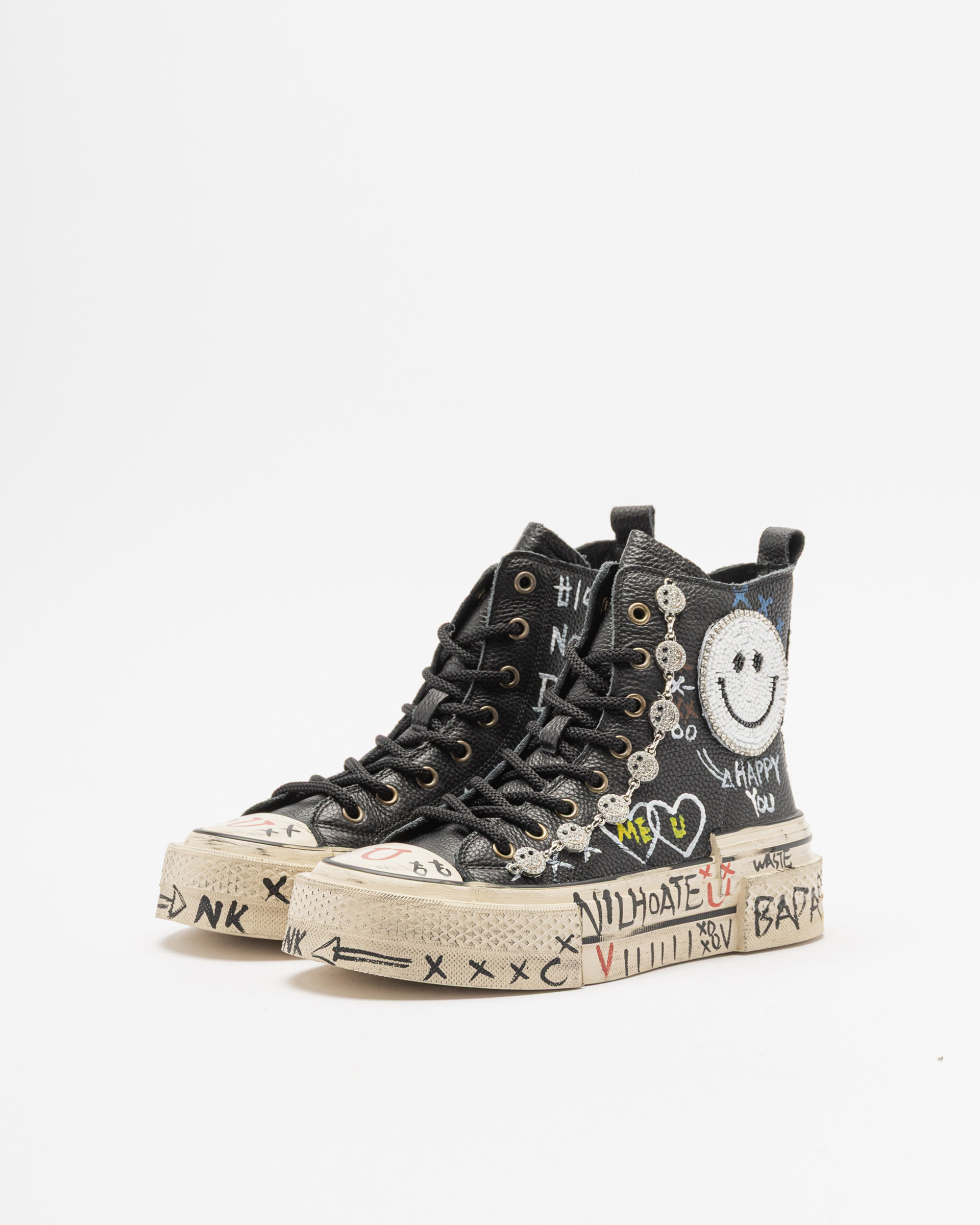 Zapatillas de caña alta Nan-Ku Couture