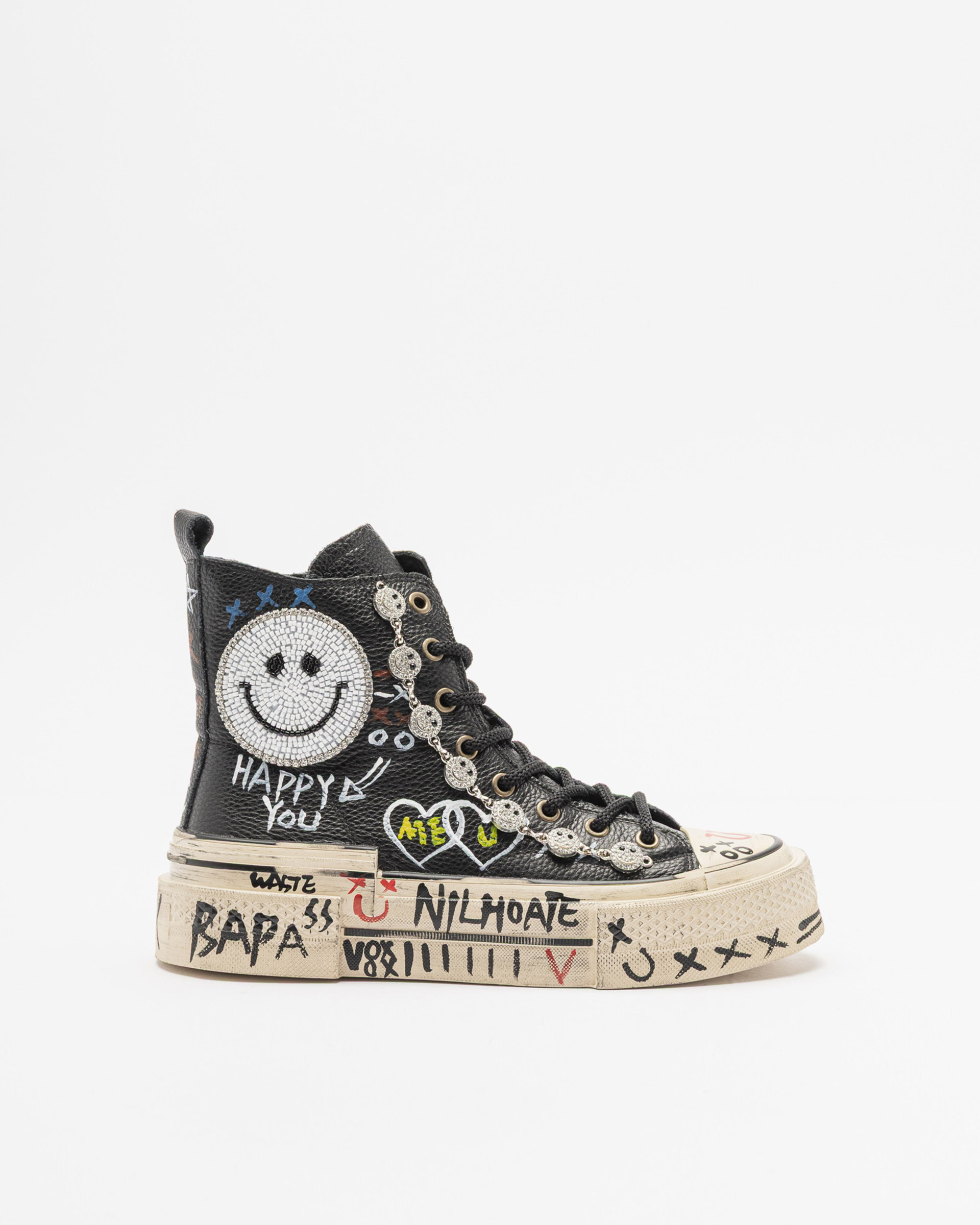 Zapatillas de caña alta Nan-Ku Couture