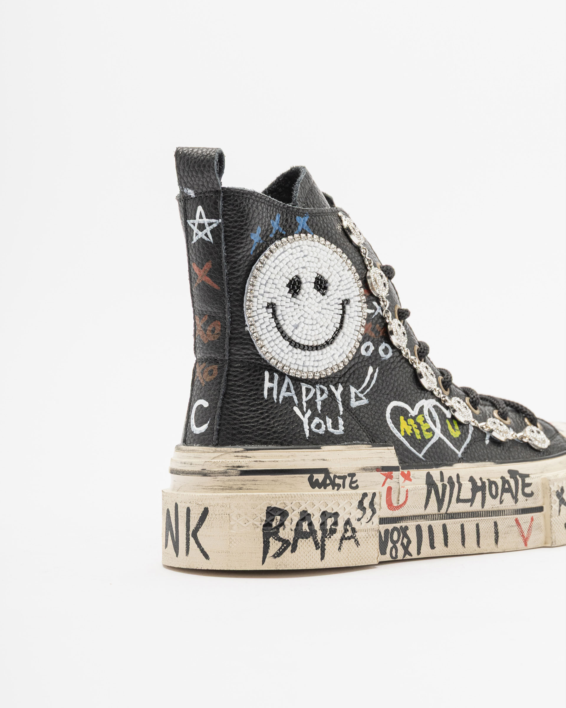 Zapatillas de caña alta Nan-Ku Couture