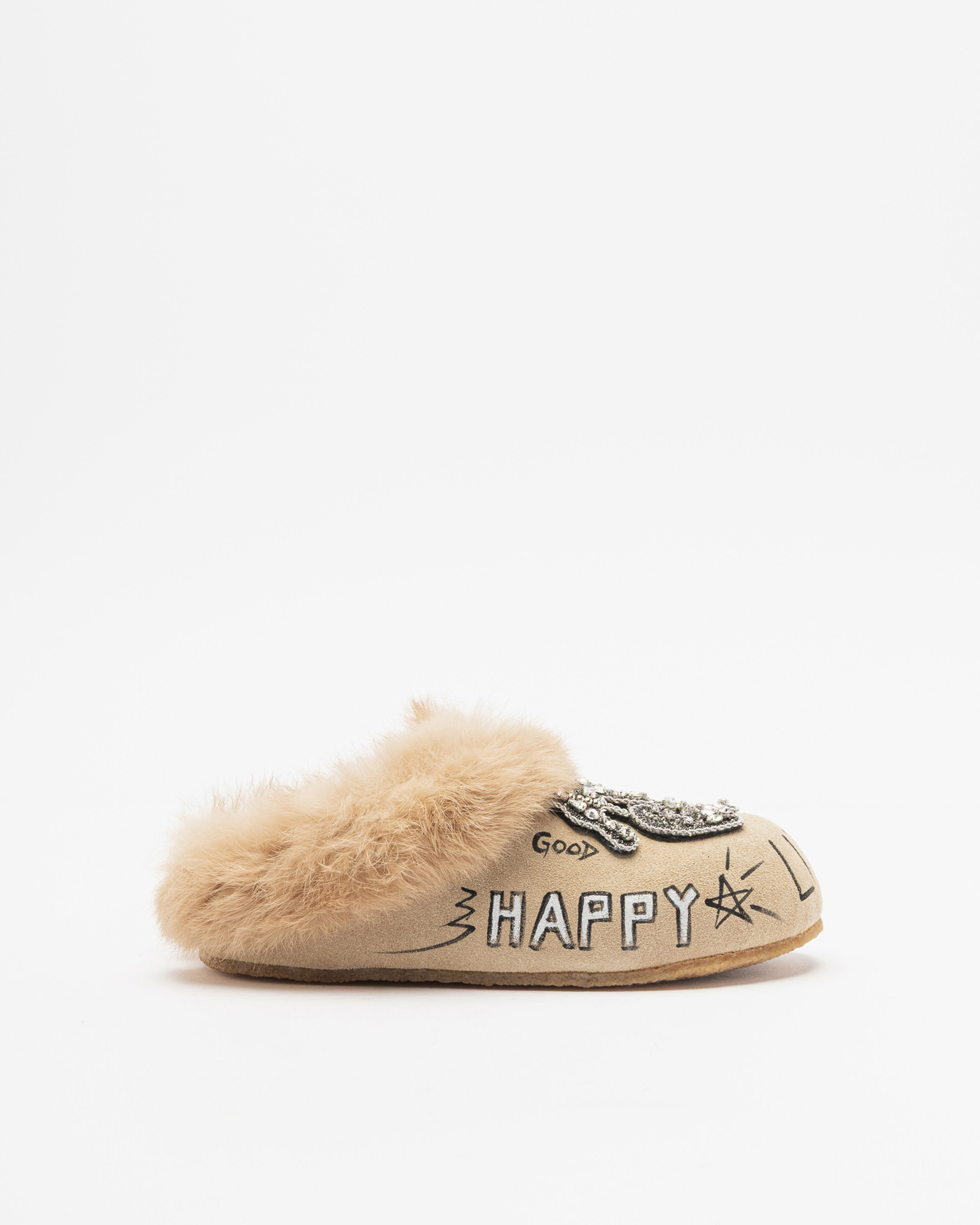 Nan-Ku Couture Slide sandals