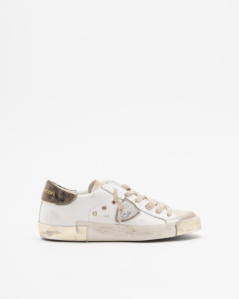 Witte sportschoenen Philippe Model