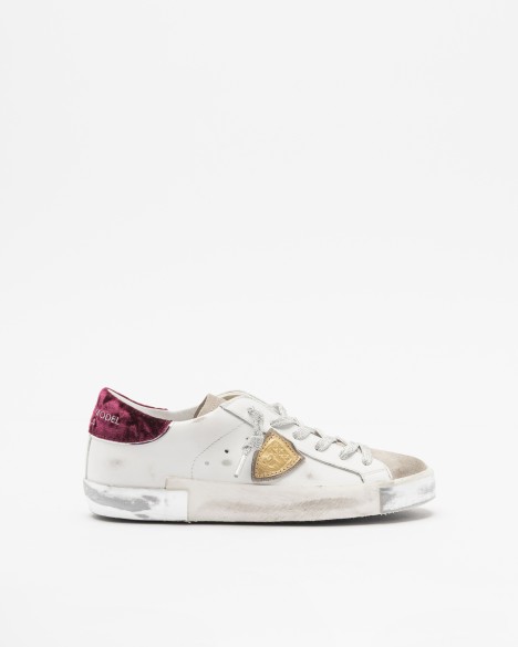 Witte sportschoenen Philippe Model