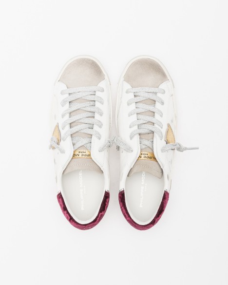 Witte sportschoenen Philippe Model Witte sportschoenen Philippe Model
