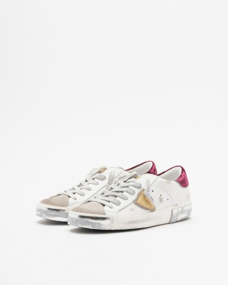Witte sportschoenen Philippe Model Witte sportschoenen Philippe Model