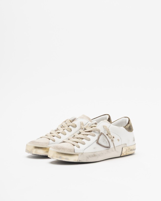 Witte sportschoenen Philippe Model