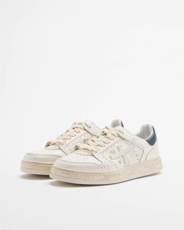 Baskettes blanches Premiata