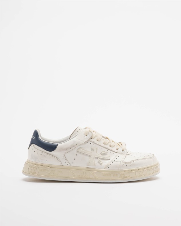 Baskettes blanches Premiata