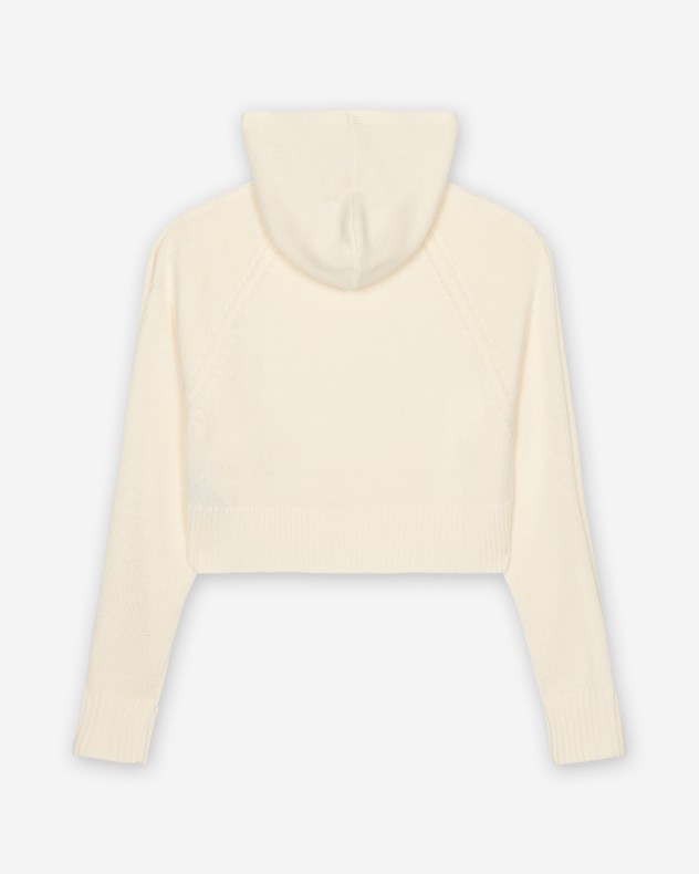 Felpa cropped Armani Exchange