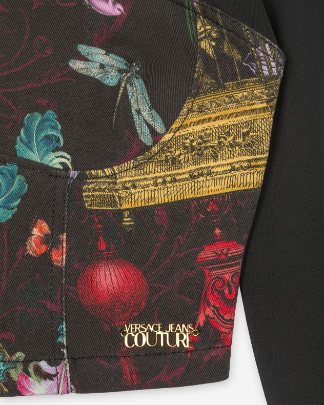 Cropped-Pullover Versace Jeans Couture