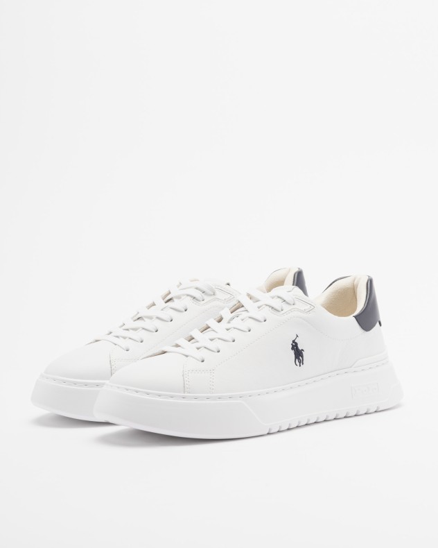 Sapatilhas brancas Polo Ralph Lauren