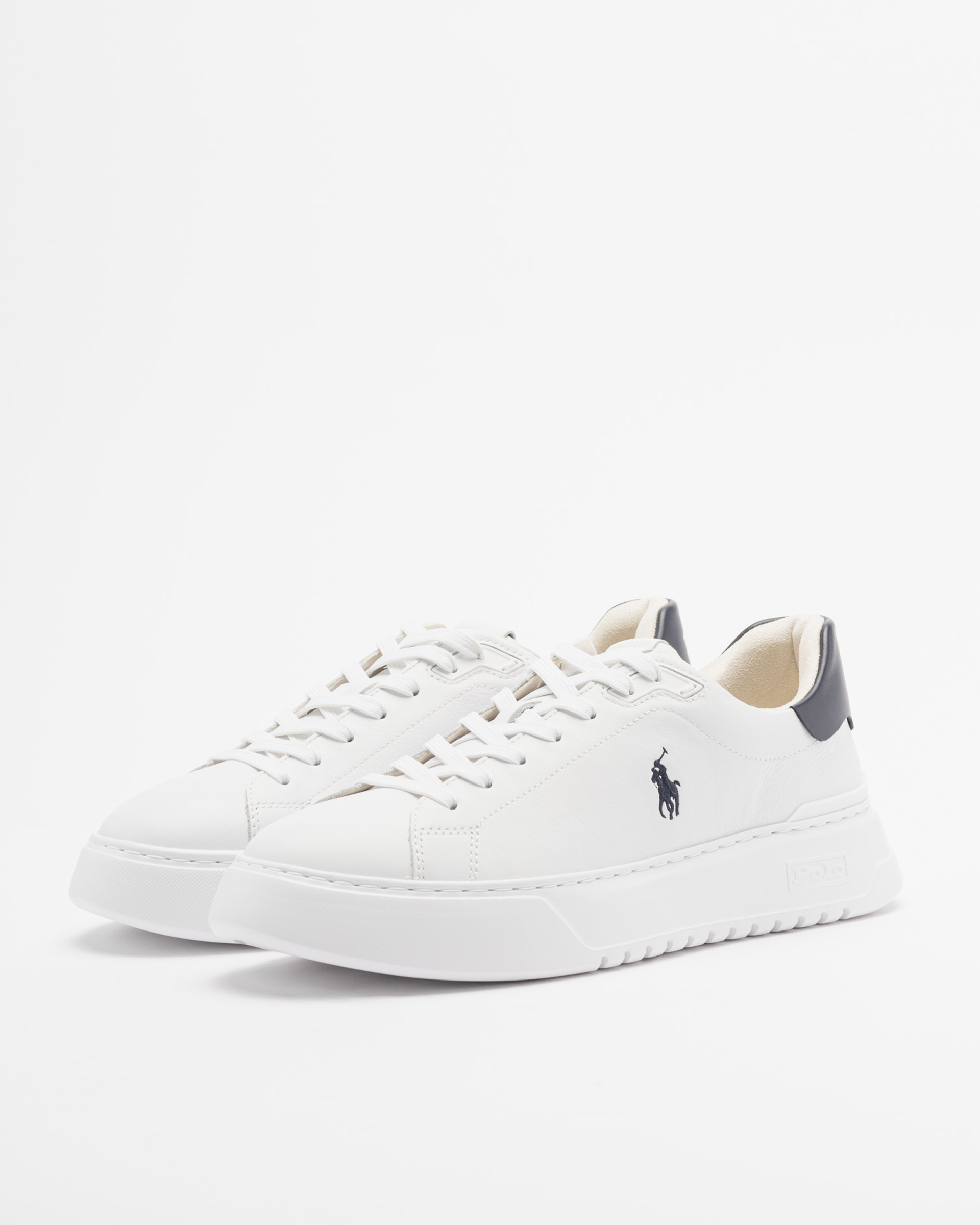 Baskettes blanches Polo Ralph Lauren