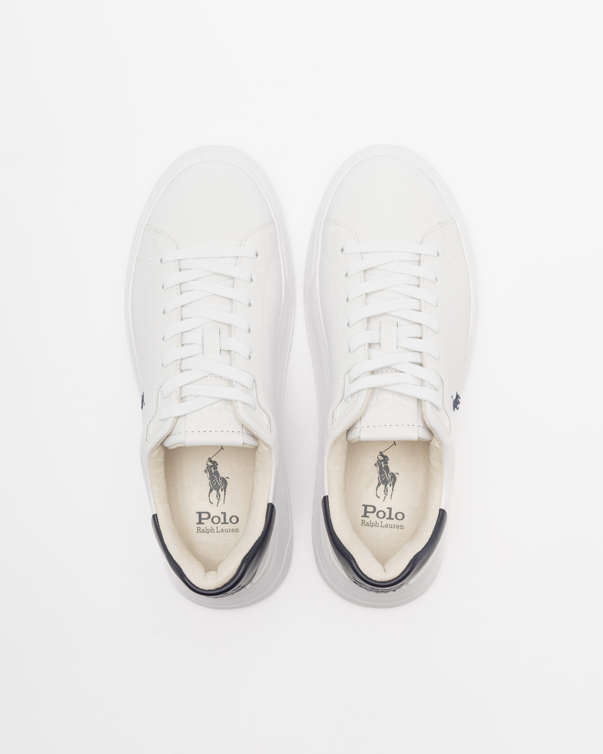 Baskettes blanches Polo Ralph Lauren