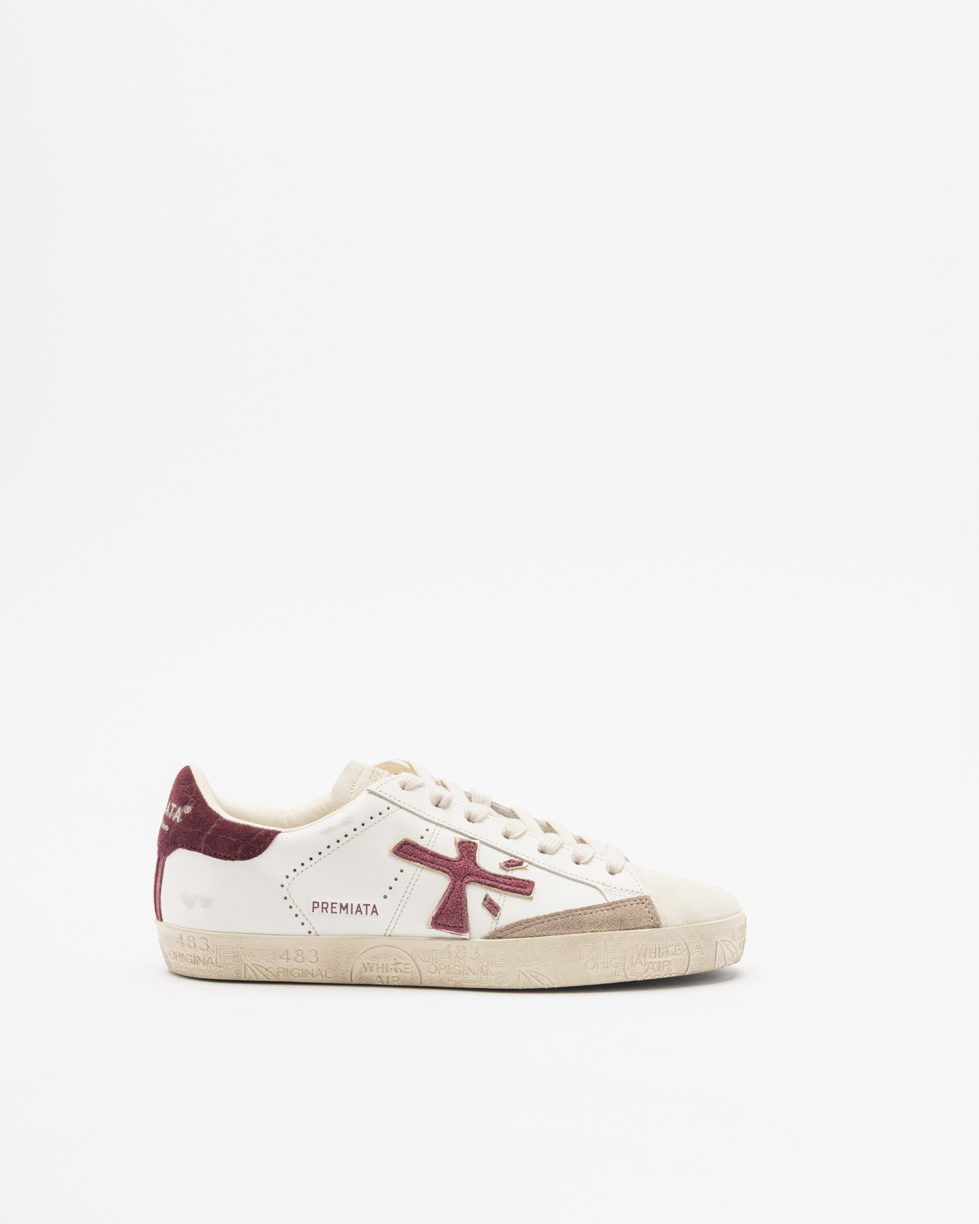 Baskettes blanches Premiata