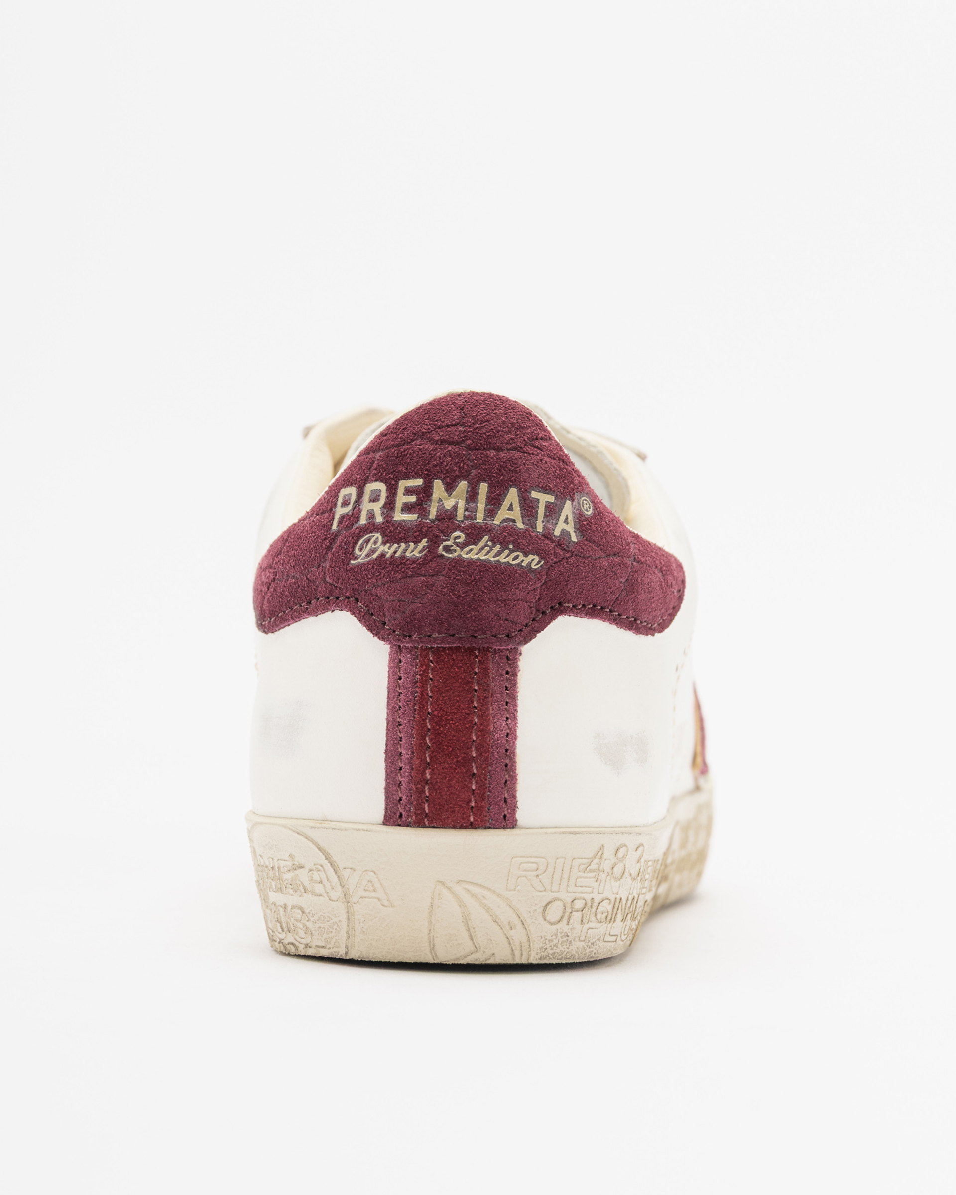 Baskettes blanches Premiata