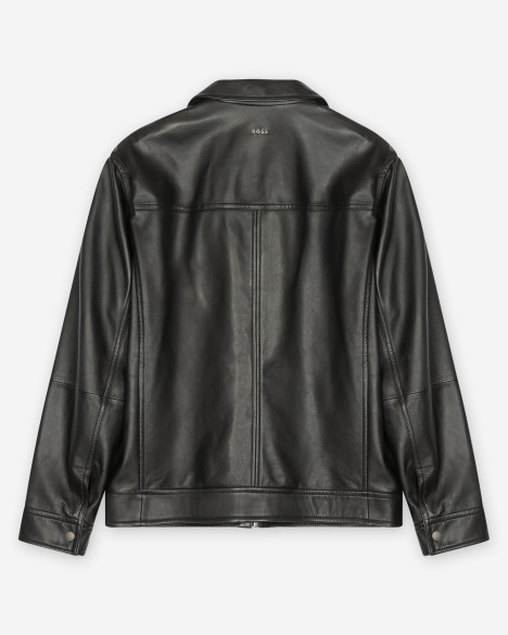 Chaqueta de cuero Boss Chaqueta de cuero Boss