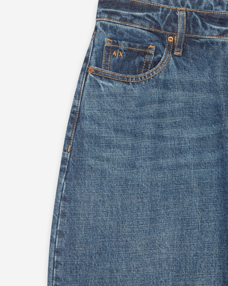 Jeans Wide Leg Armani Exchange Jeans Wide Leg Armani Exchange