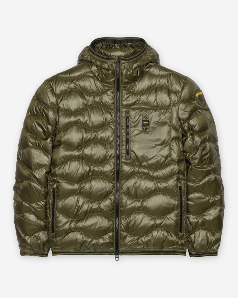 Blauer Puffer jacket