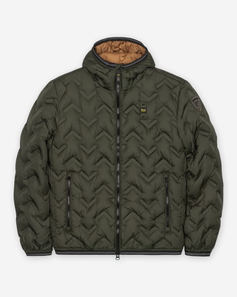 Blauer Puffer jacket
