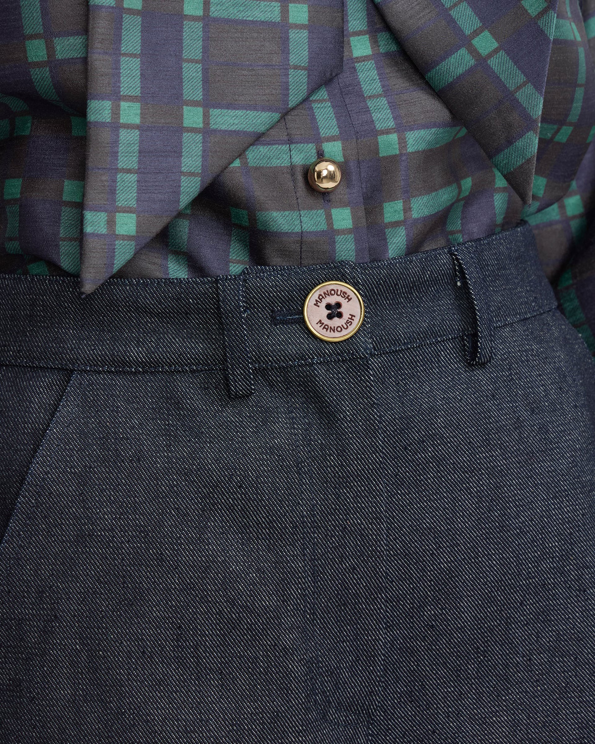 Calças de ganga wide leg Manoush