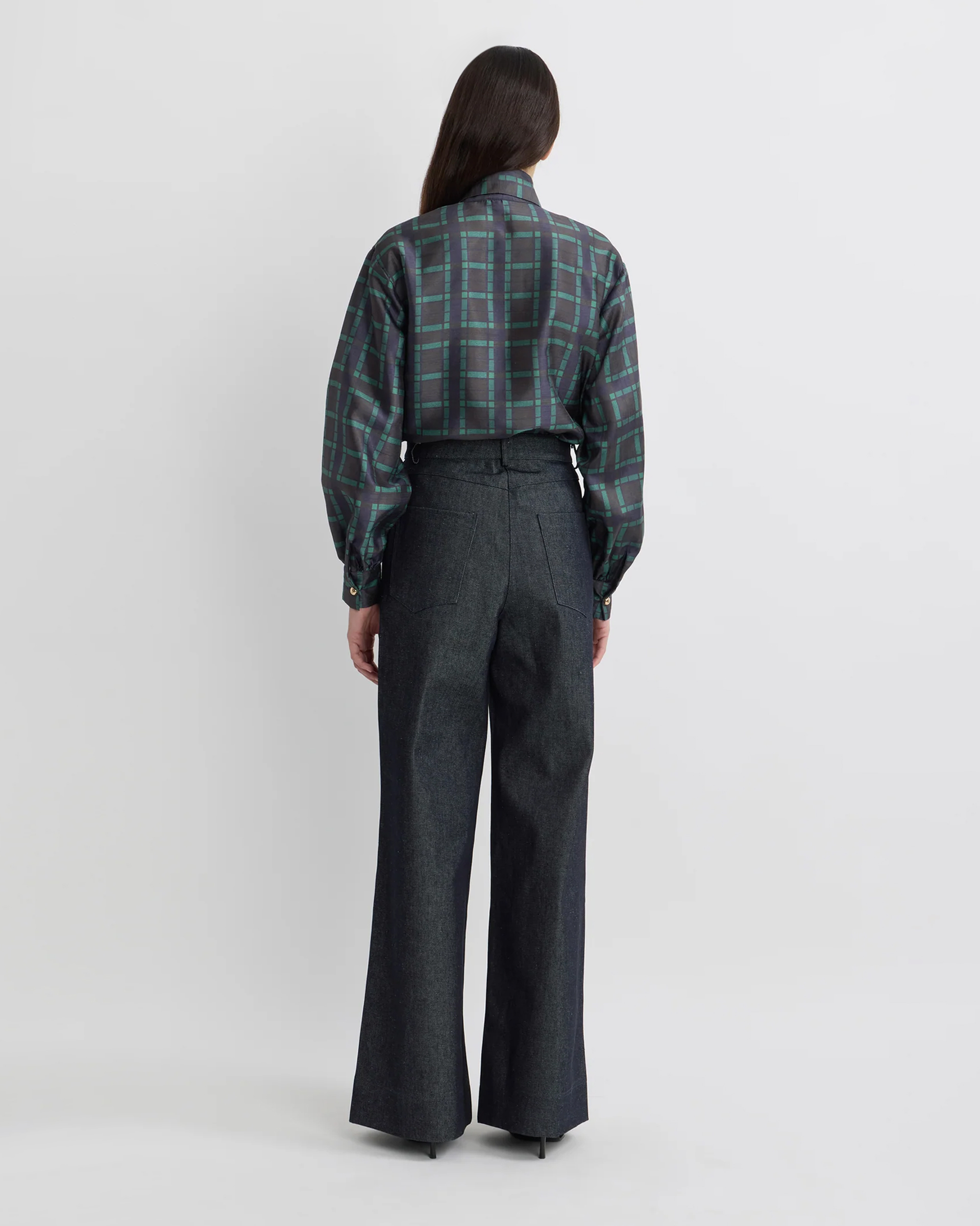 Calças de ganga wide leg Manoush