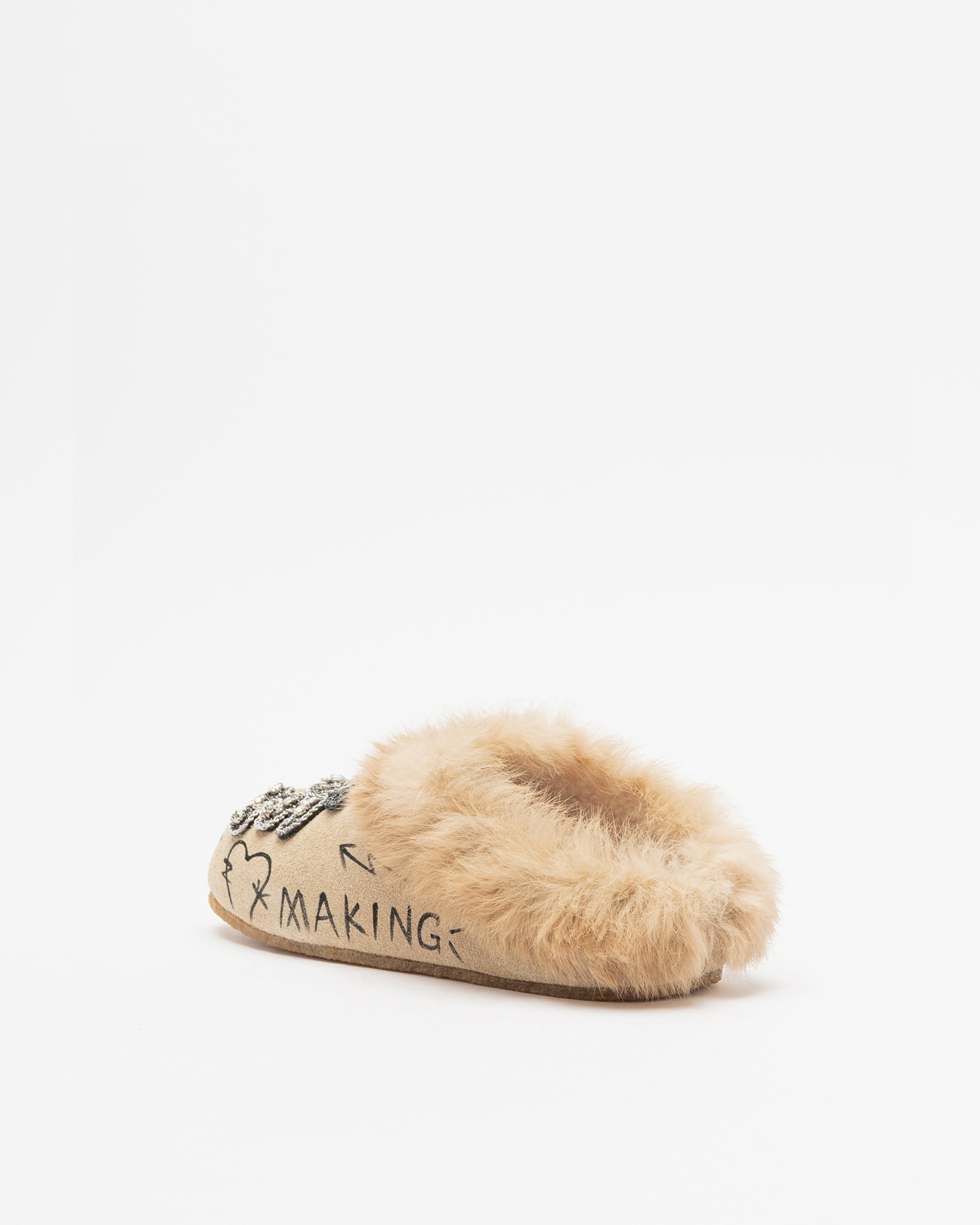 Nan-Ku Couture Slide sandals