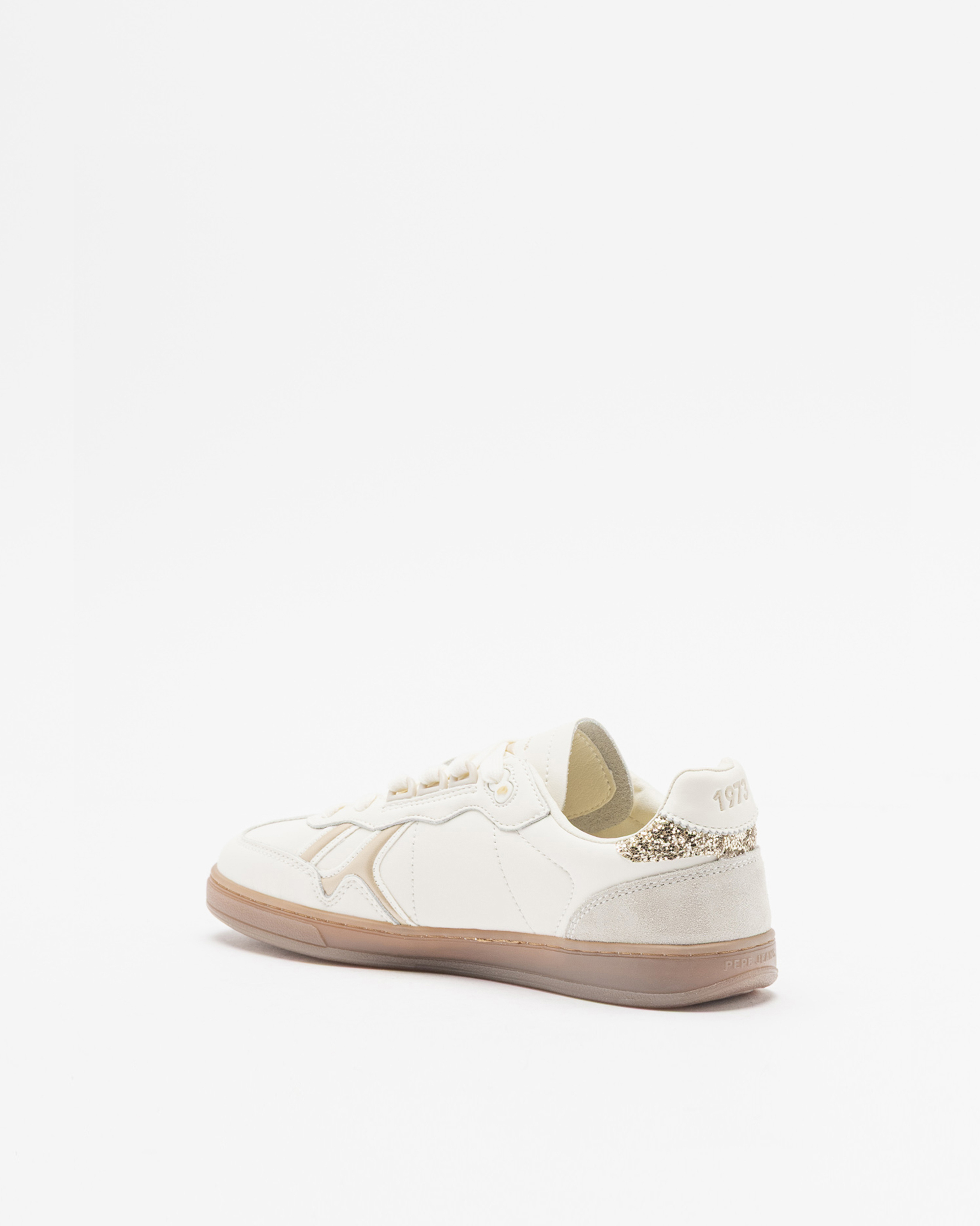 Witte sportschoenen Pepe Jeans London