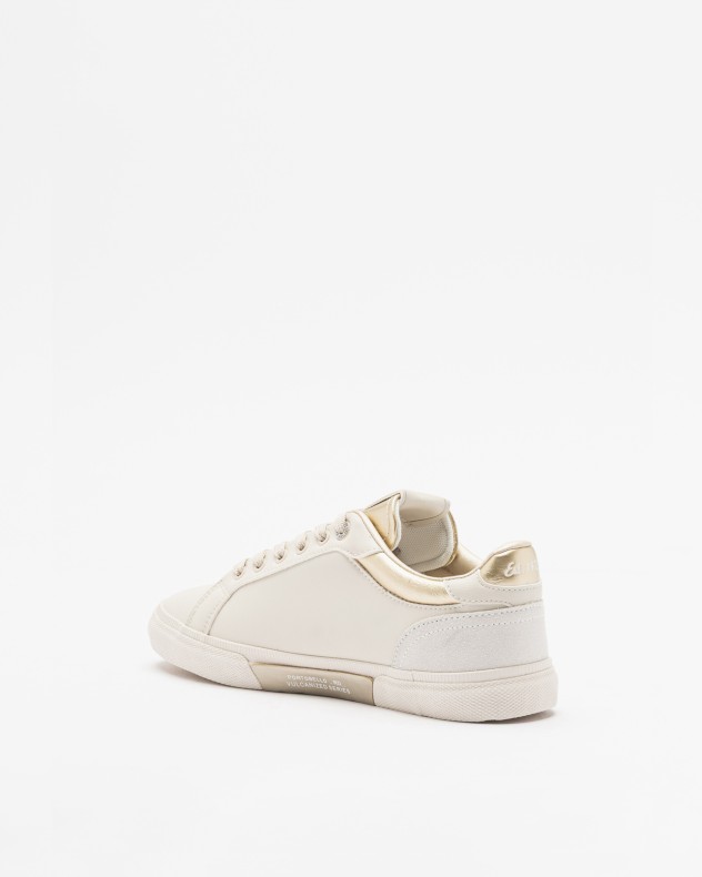 Baskettes blanches Pepe Jeans London