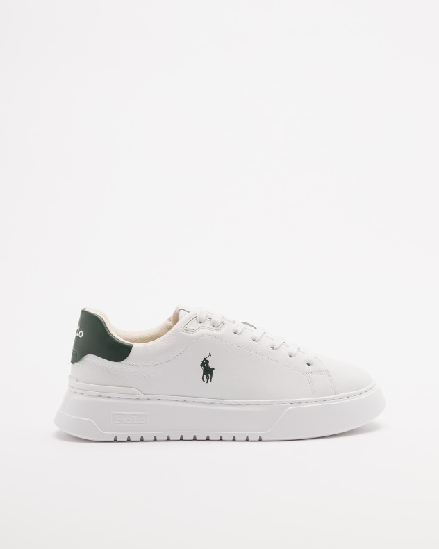 Sapatilhas brancas Polo Ralph Lauren