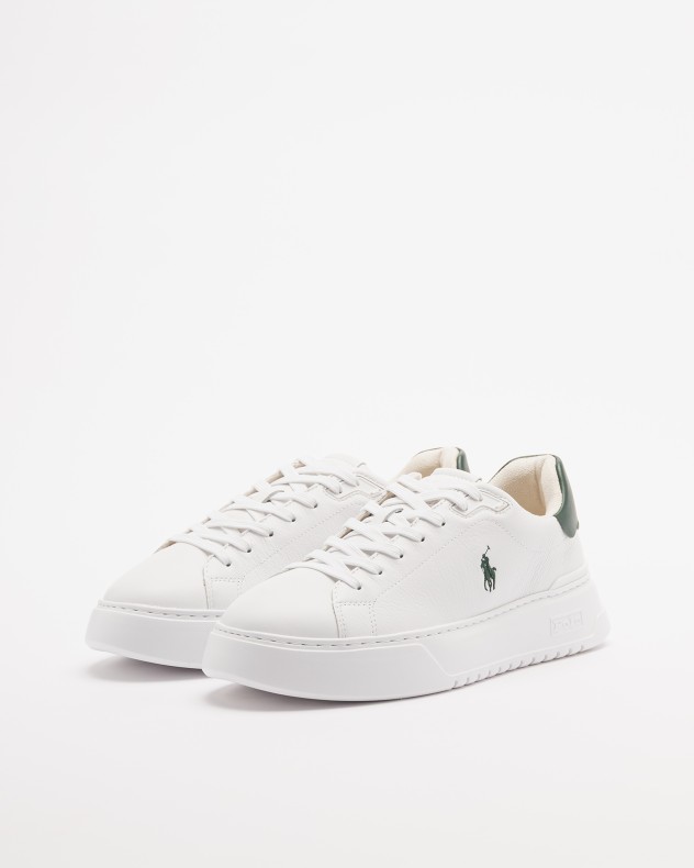 Sapatilhas brancas Polo Ralph Lauren
