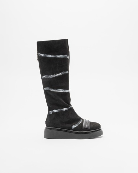 Hohe Stiefel Papucei
