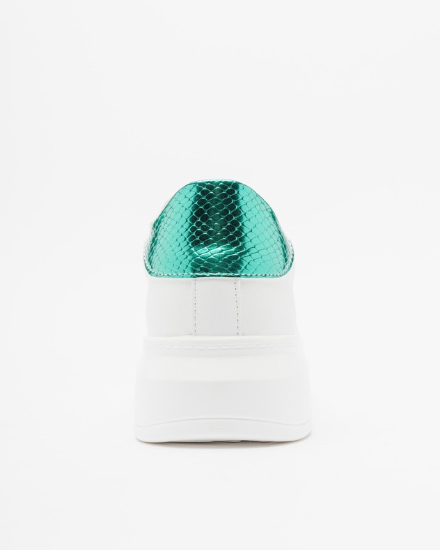 Weiße Sneakers Exé