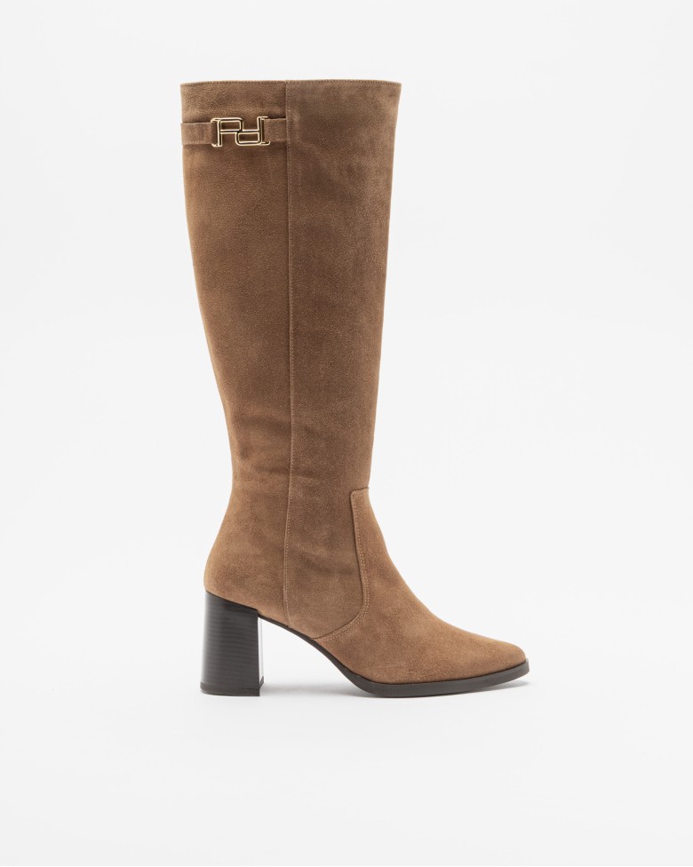 Botas de cano alto PROF P2593 Camel 194-P2593-04 PROF